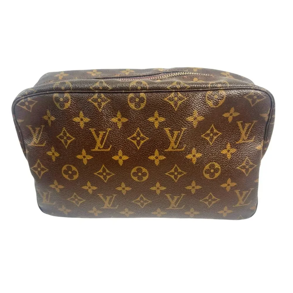 Louis Vuitton Trousse 28 Vintage Monogram Toiletry Cosmetic Pouch